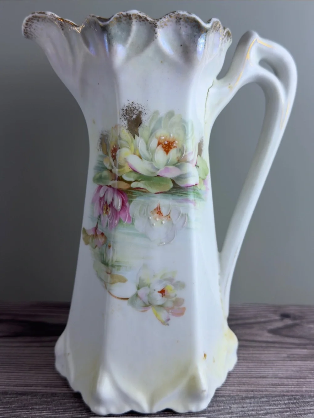 Antique Porcelain Tea Set & Pitcher Bundle – Bavaria, Sevres, Floral, No Chips